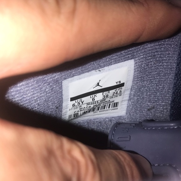 Jordan 6 GS Diffused Blue - Picture 7 of 7